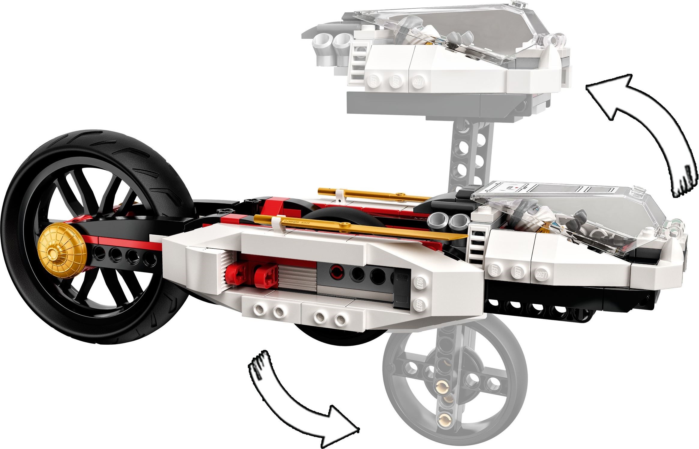 Конструктор LEGO NINJAGO 71739 725 дет. - фото 12