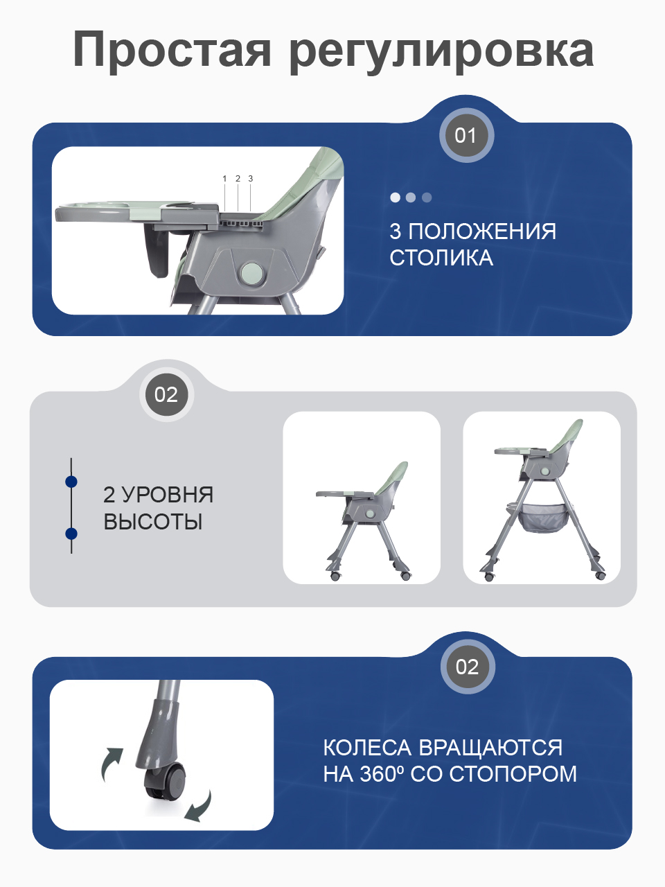 Стульчик для кормления Babyhit Cupcake - фото 4