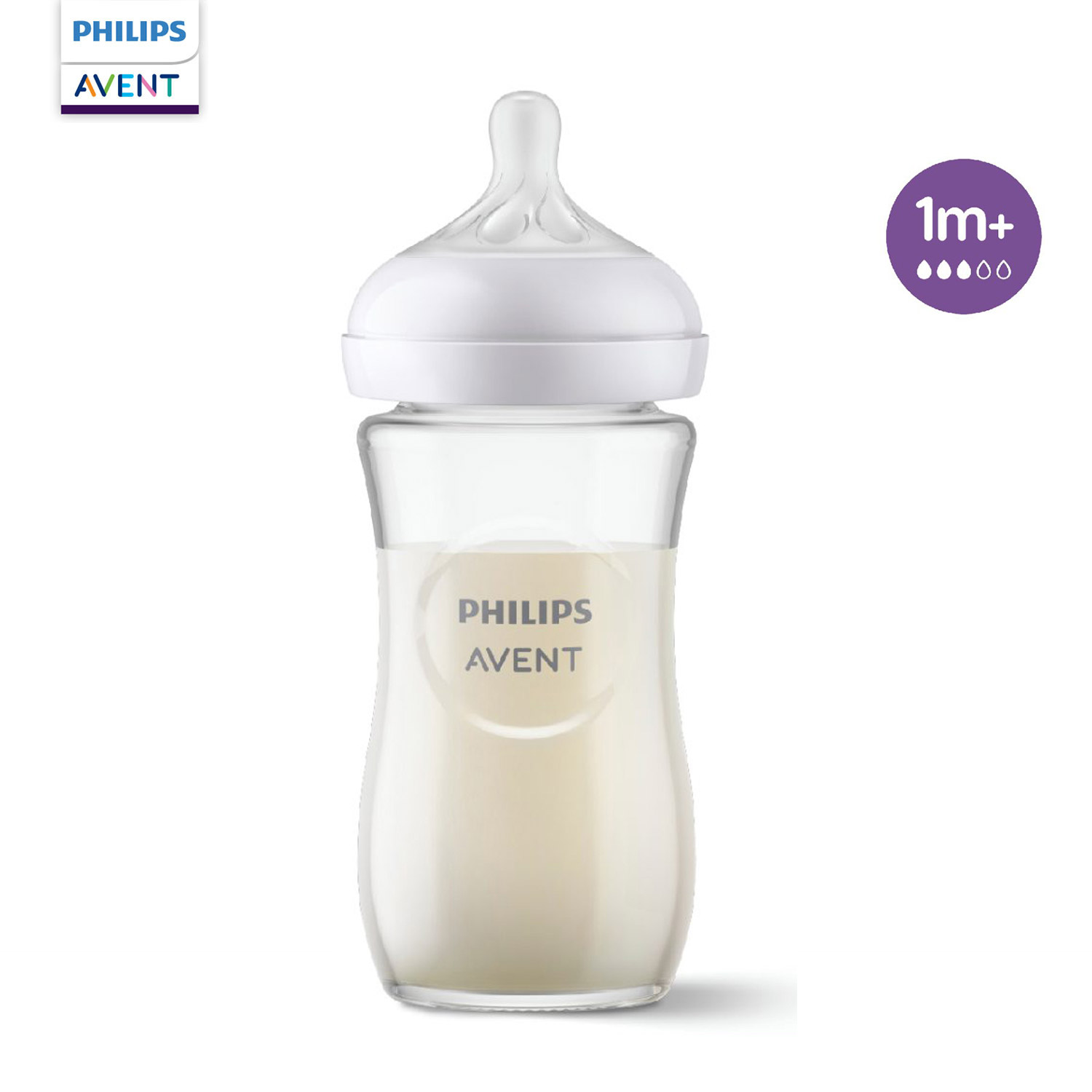 Бутылочка Philips Avent Natural 240 мл - фото 1