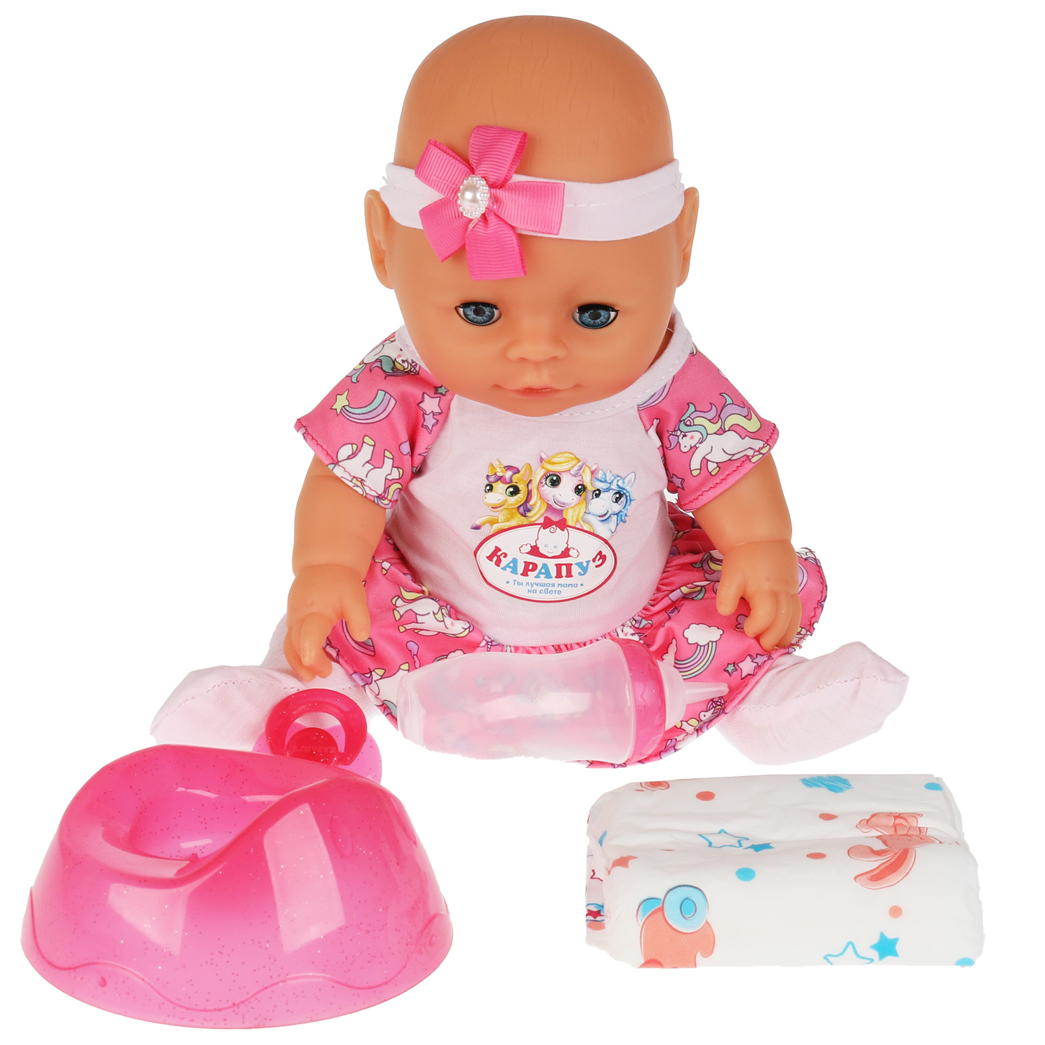 Кукла пупс Карапуз 326497 - фото 1