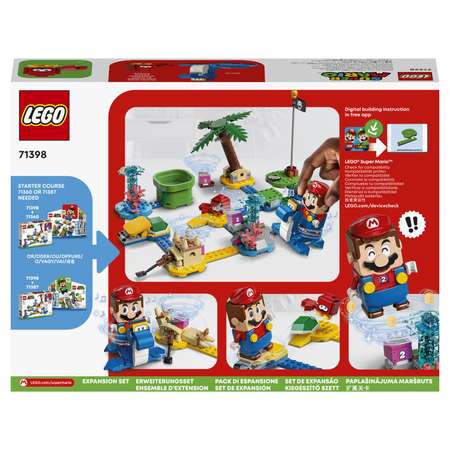 Конструктор LEGO Super Mario Dorrie Beachfront Set блочный