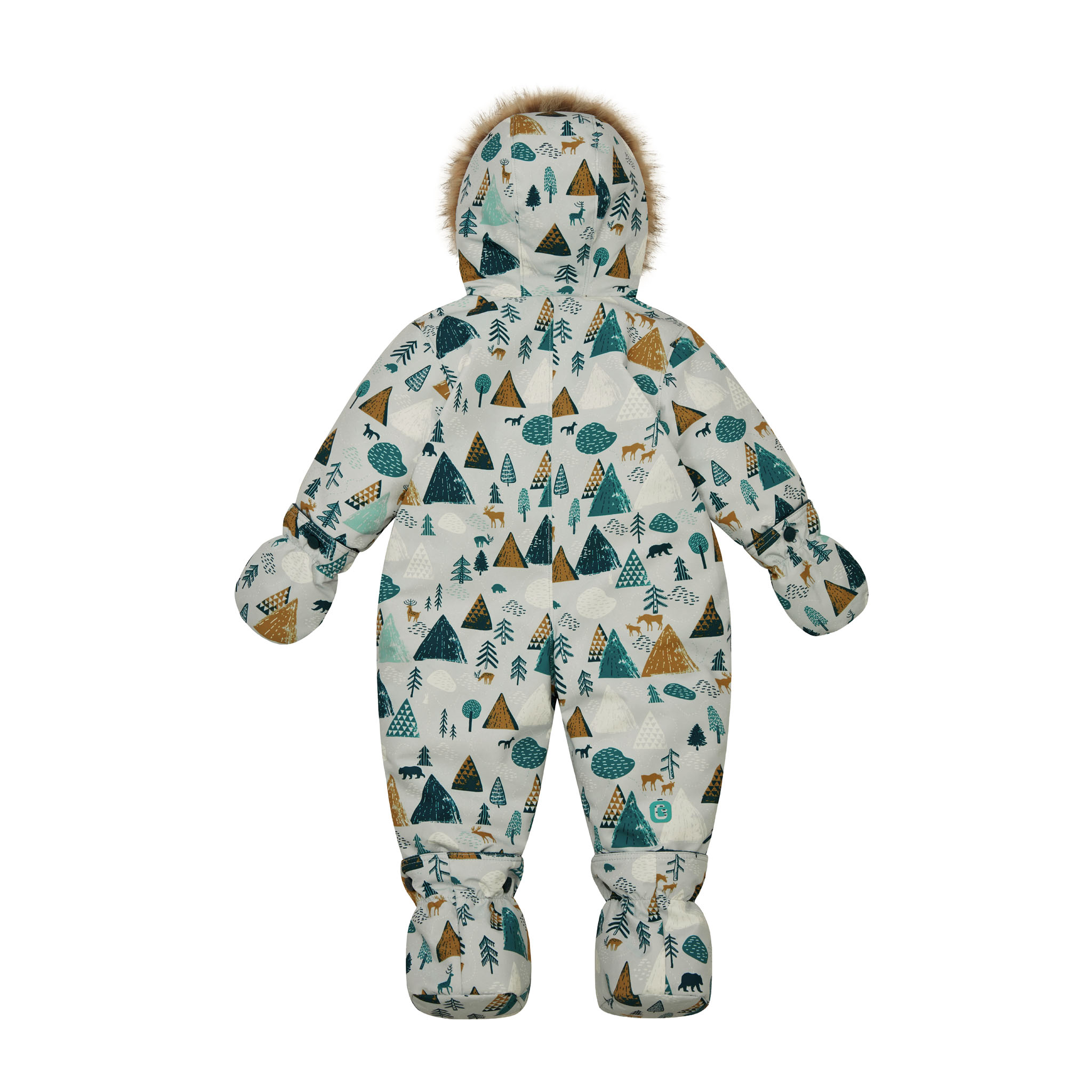 Комбинезон GUSTI GW6BZ238-GREY WOODLAND - фото 6