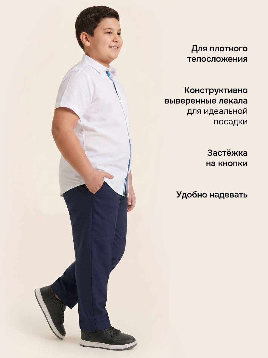 Рубашка NIKASTYLE п4ш71126 белый - фото 4