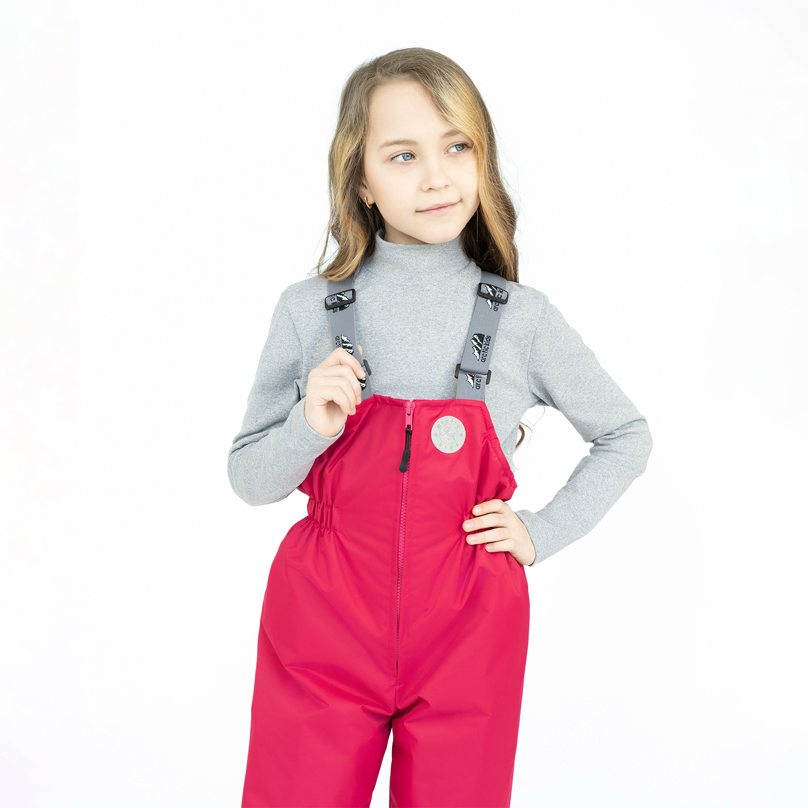 Полукомбинезон Arctic kids 60-013 малина - фото 3