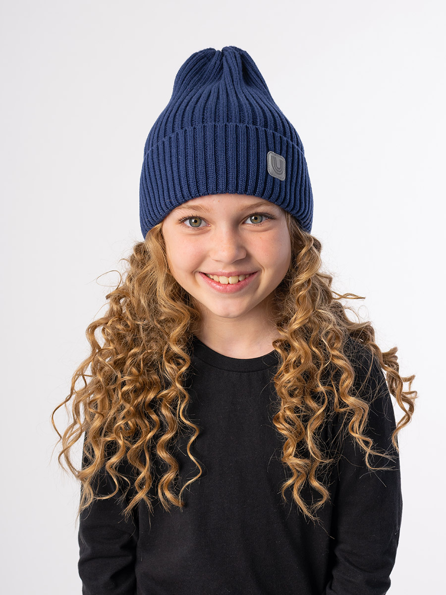 Шапка UKI KIDS 14spr23-054тсин - фото 1