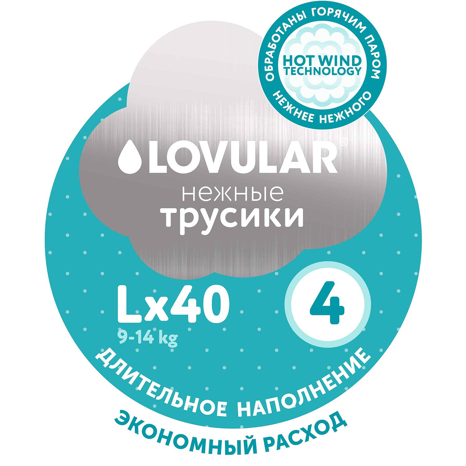 Трусики LOVULAR Hot Wind L 40 шт. - фото 13