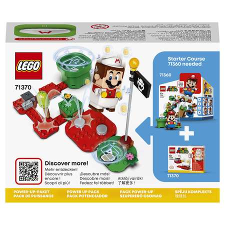 Конструктор LEGO Super Mario Марио-пожарный блочный