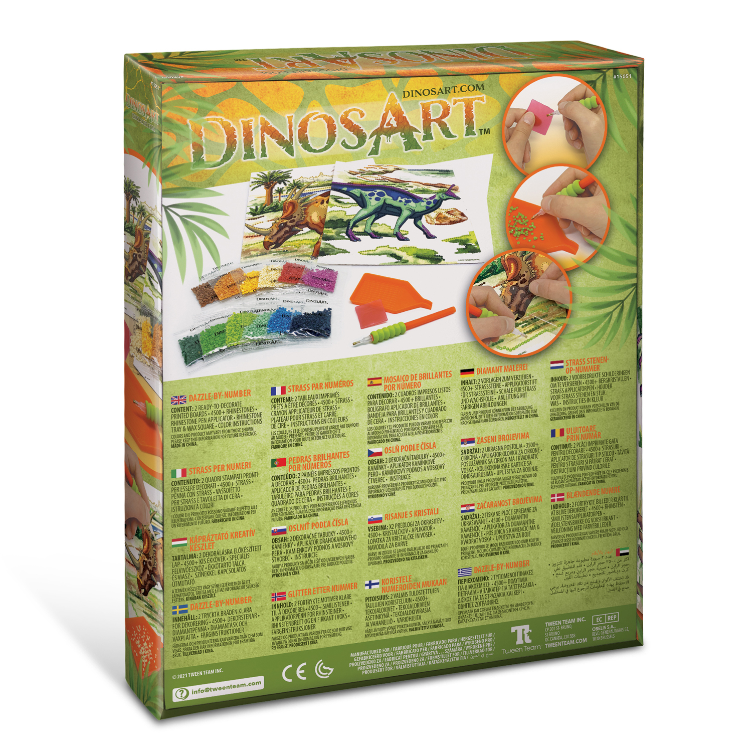 Картина по номерам DinosArt - фото 7
