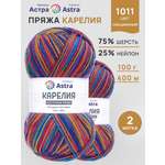 Пряжа для вязания носочная Astra Premium 100г 400м 2шт