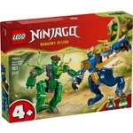 Конструктор LEGO NINJAGO Битва робота дракона Джея 107 дет.