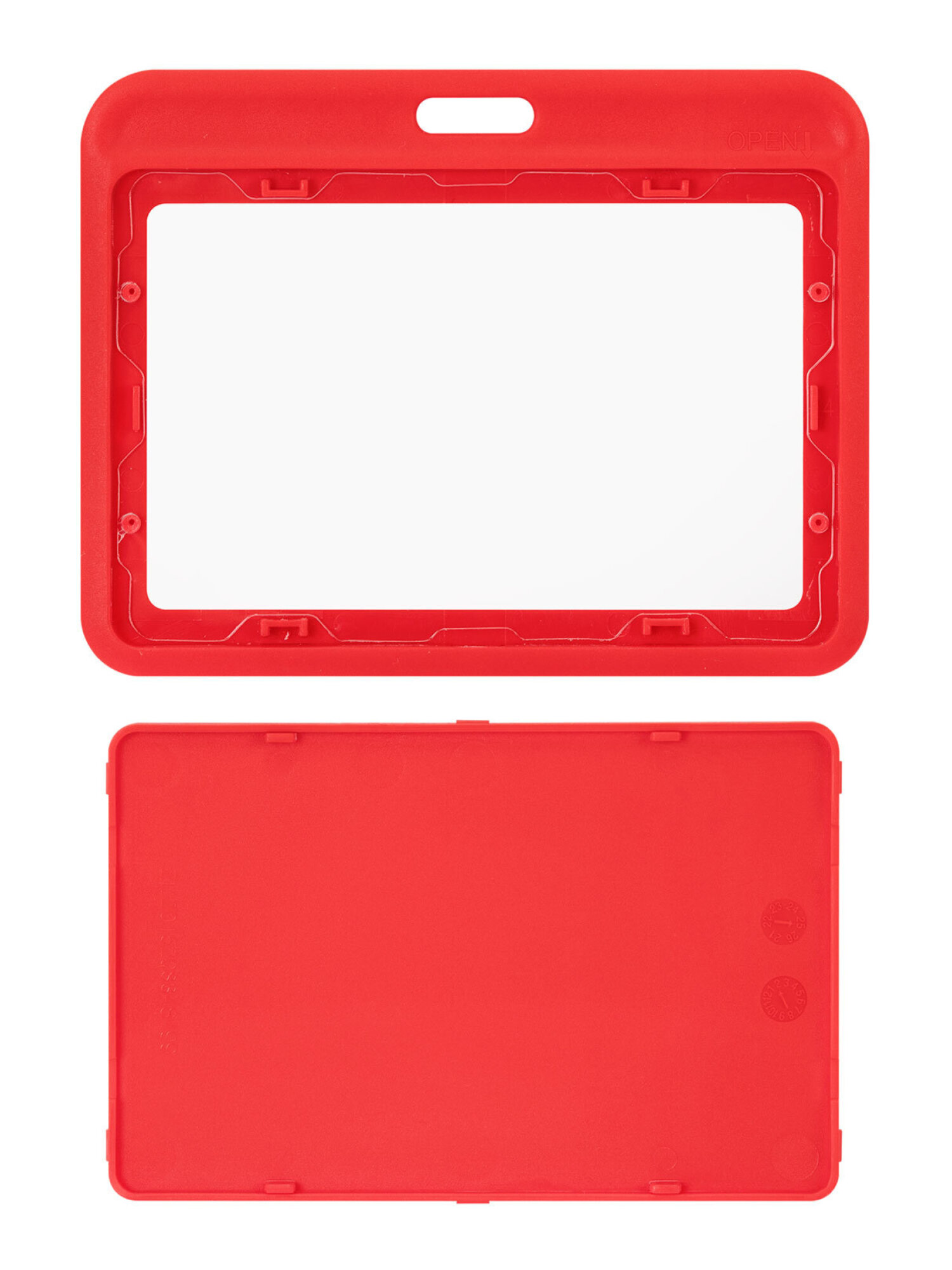 Бейдж Brauberg красный - фото 9