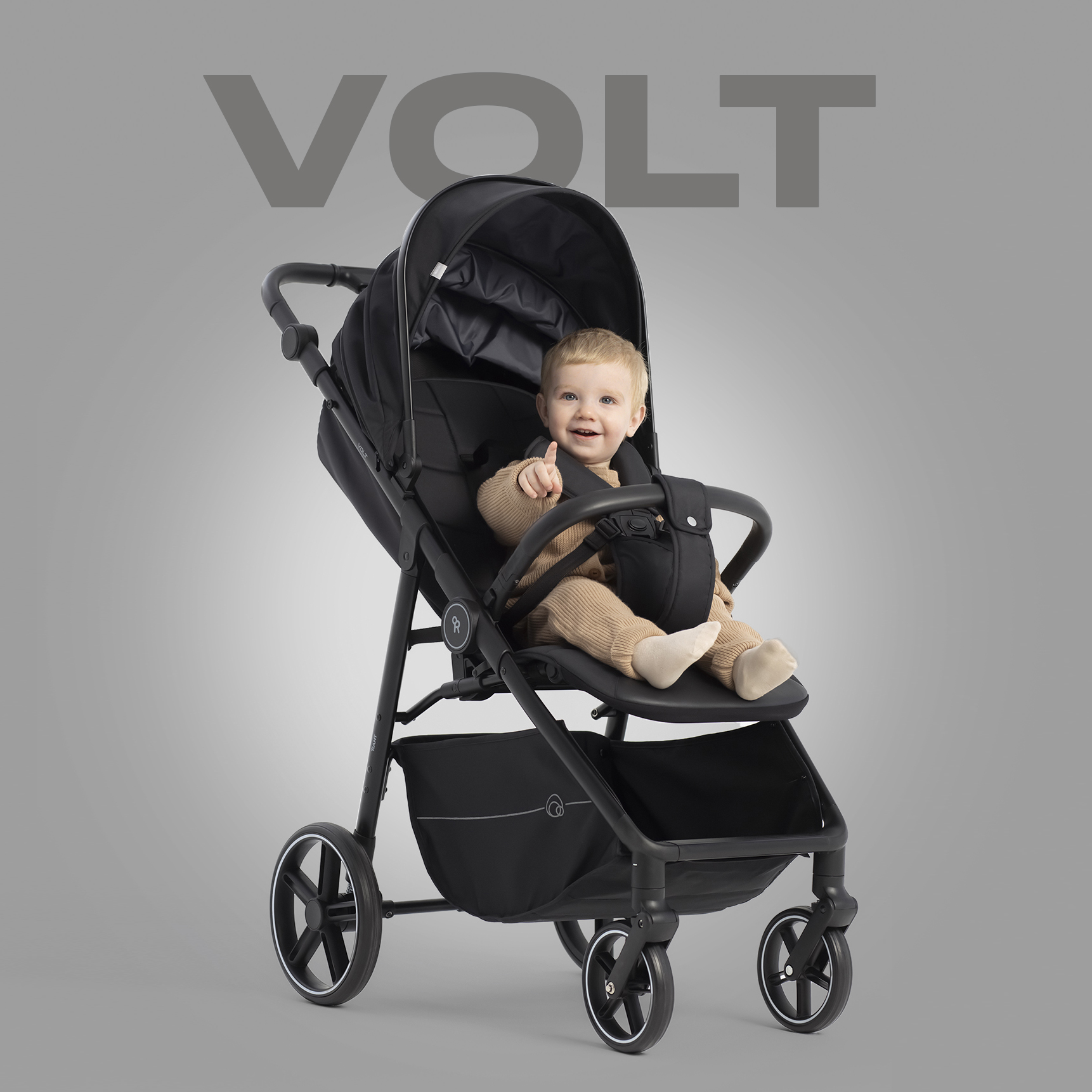 Изображение товара Коляска прогулочная Rant Volt черный