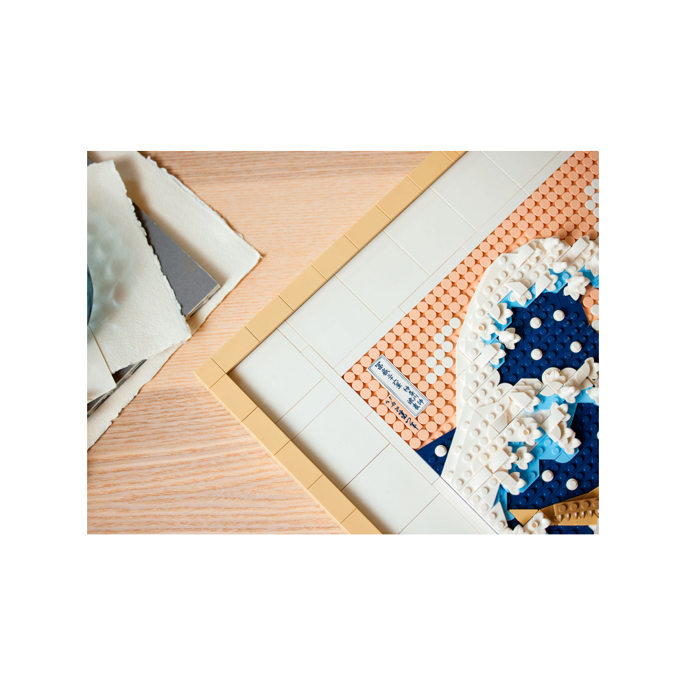 Конструктор LEGO Art Большая волна в Канагаве 31208 413 дет. - фото 4