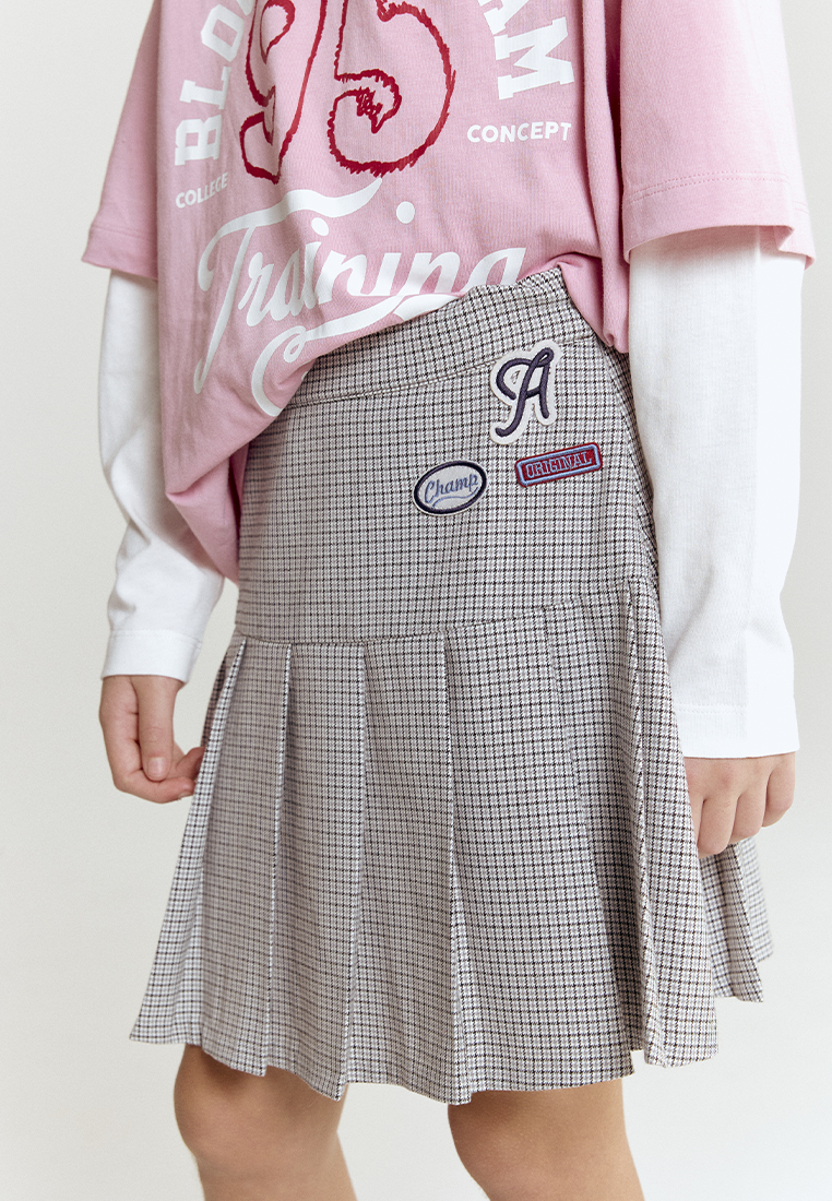 Юбка artie W25K01U-1518D/Серый - фото 1