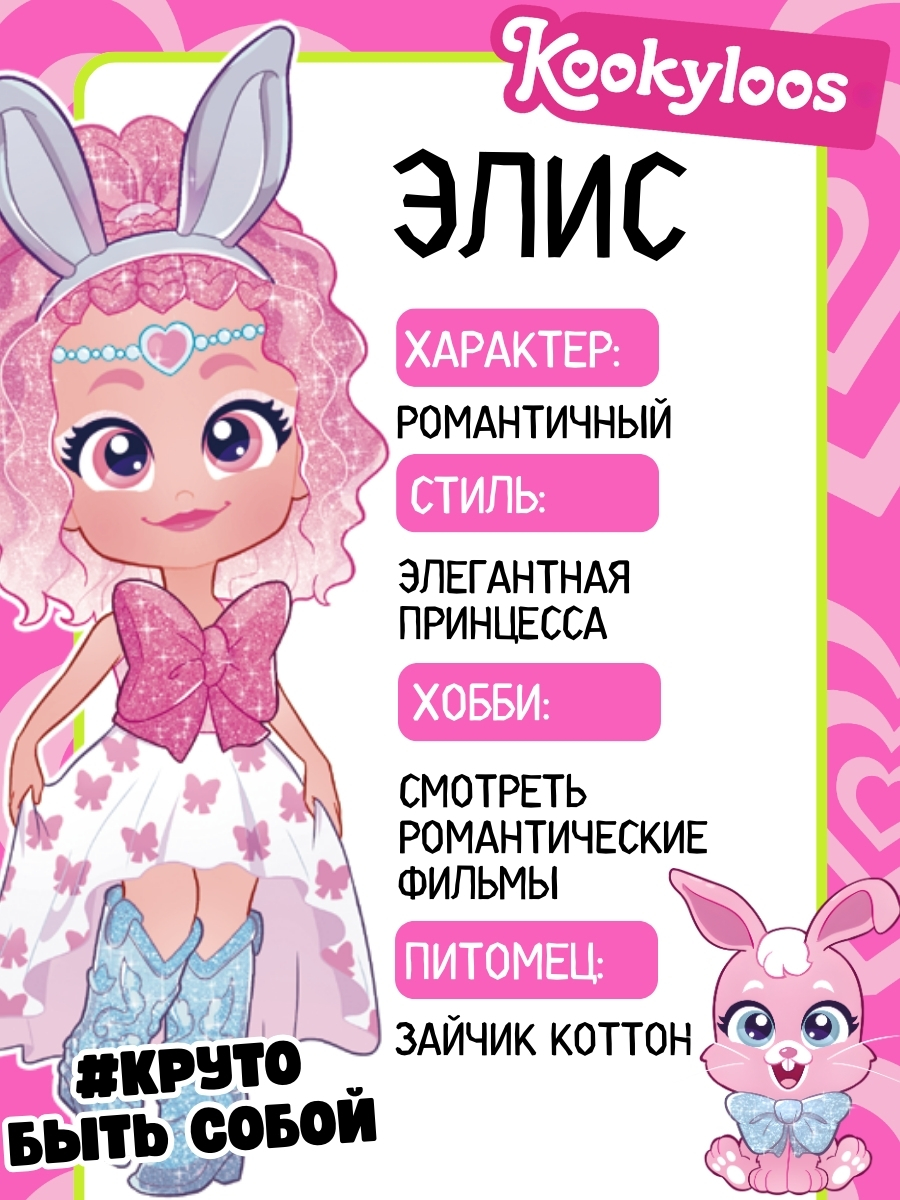 Кукла мини Kookyloos ALICE и питомец KL2401 - фото 7