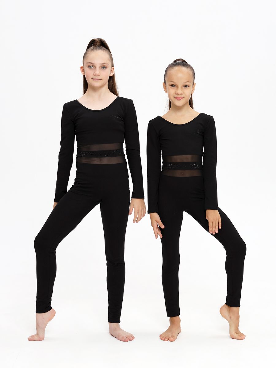 Комбинезон гимнастический WILDWINS WW-C072/Черный - фото 5