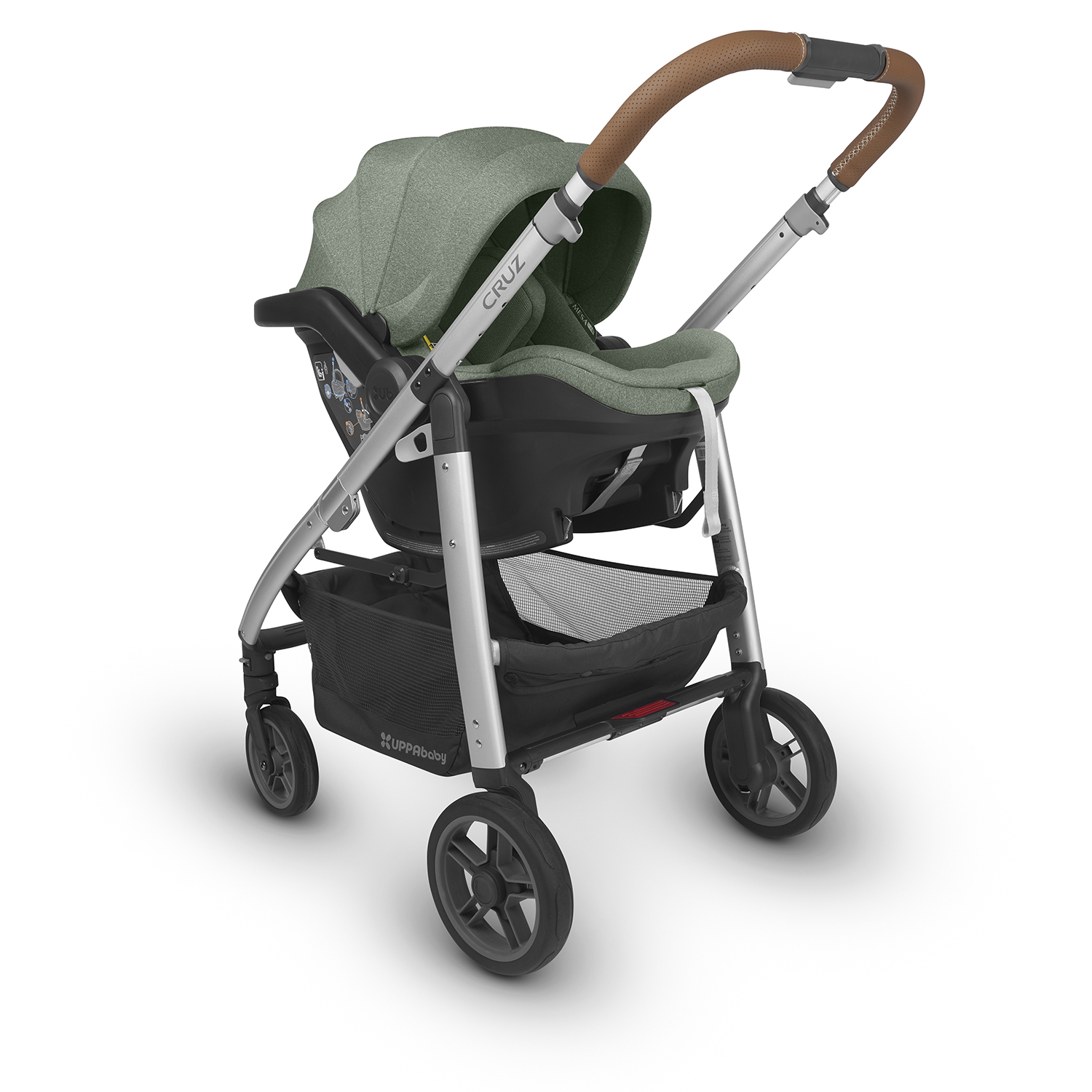 Автокресло UPPAbaby Isofix 0 (0 -13 кг) зеленый - фото 4