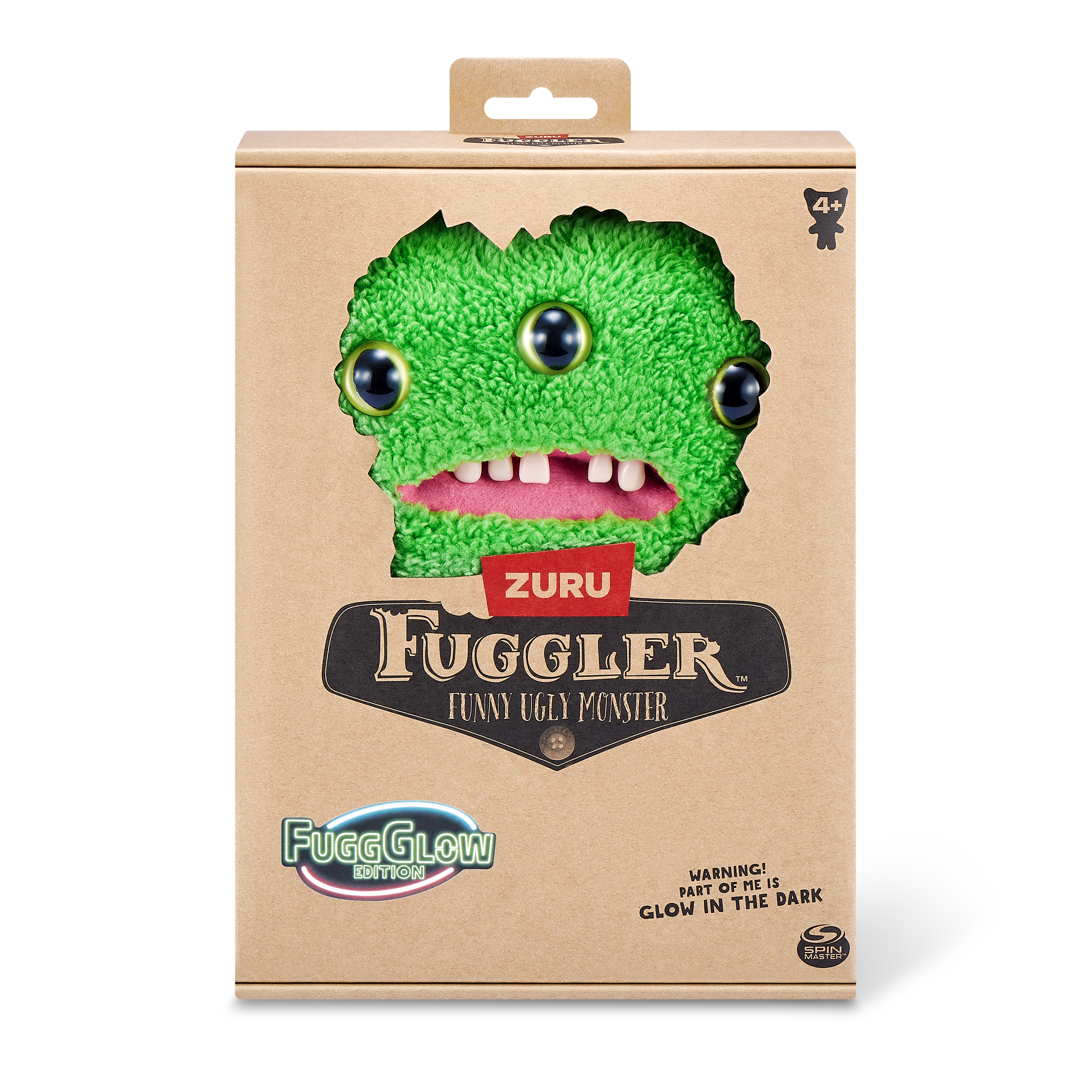 Игрушка мягкая FUGGLER Зеленый ушастик Грин Светящийся Фагглер 24см 15716G - фото 10
