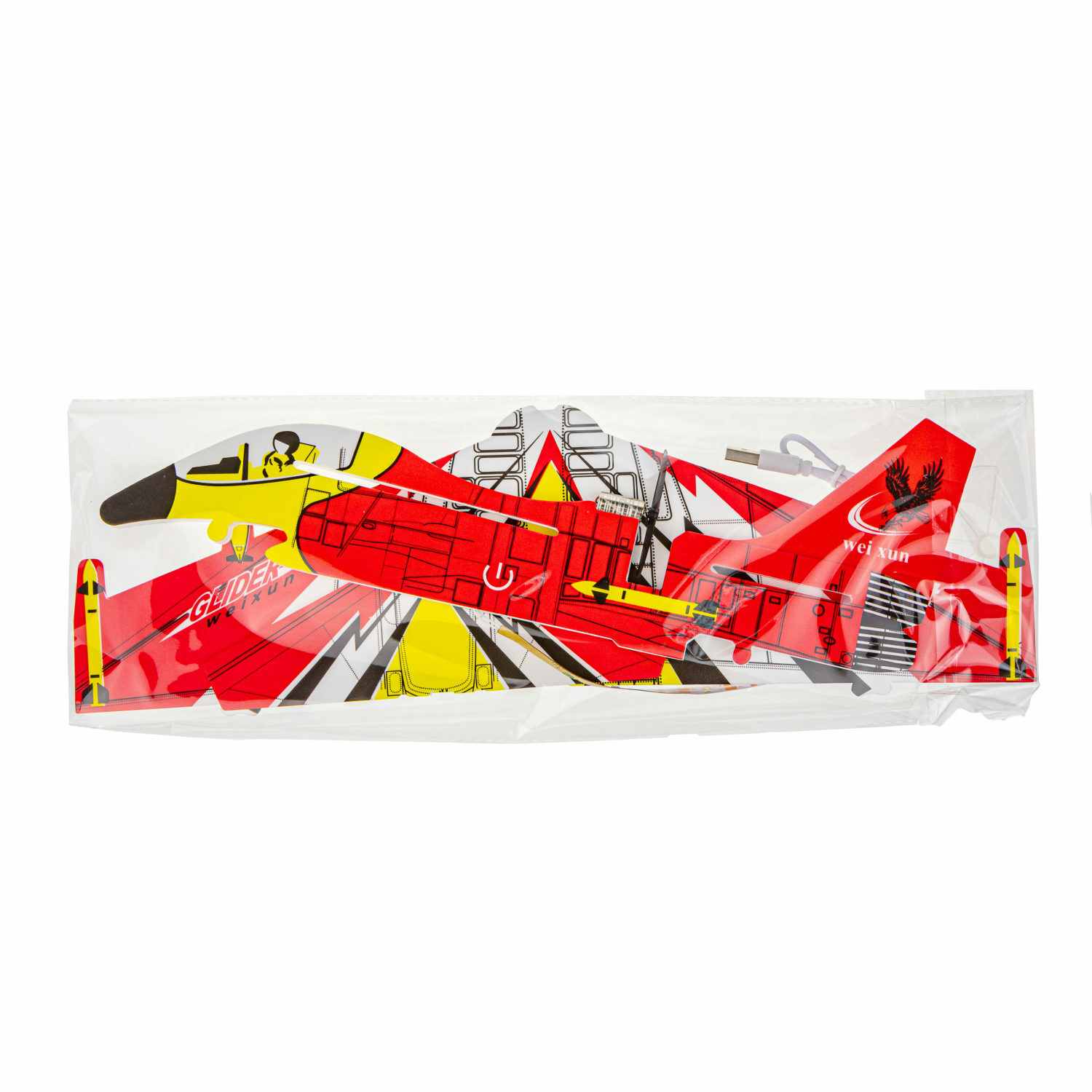 Глайдер 1TOY со светодиодной подсветкой от USB-зарядки - фото 4