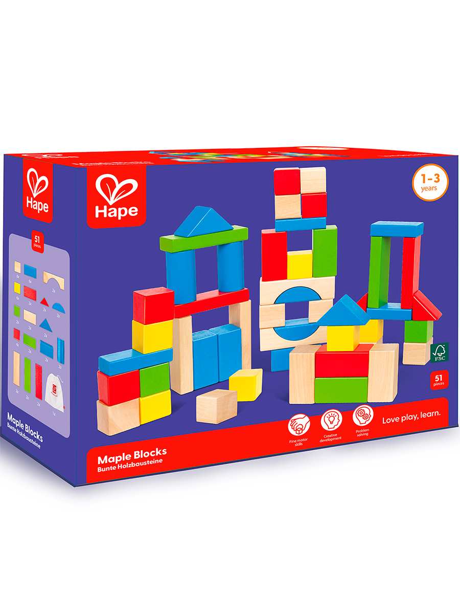 Конструктор Hape деревянный 50 дет. - фото 9