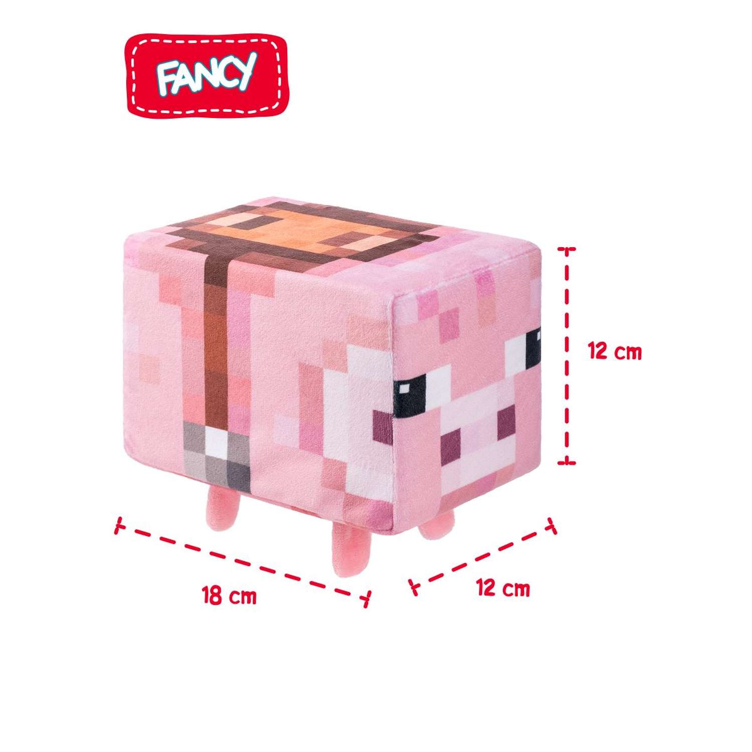 Мягкая игрушка Fancy Свинка 12 см - фото 8