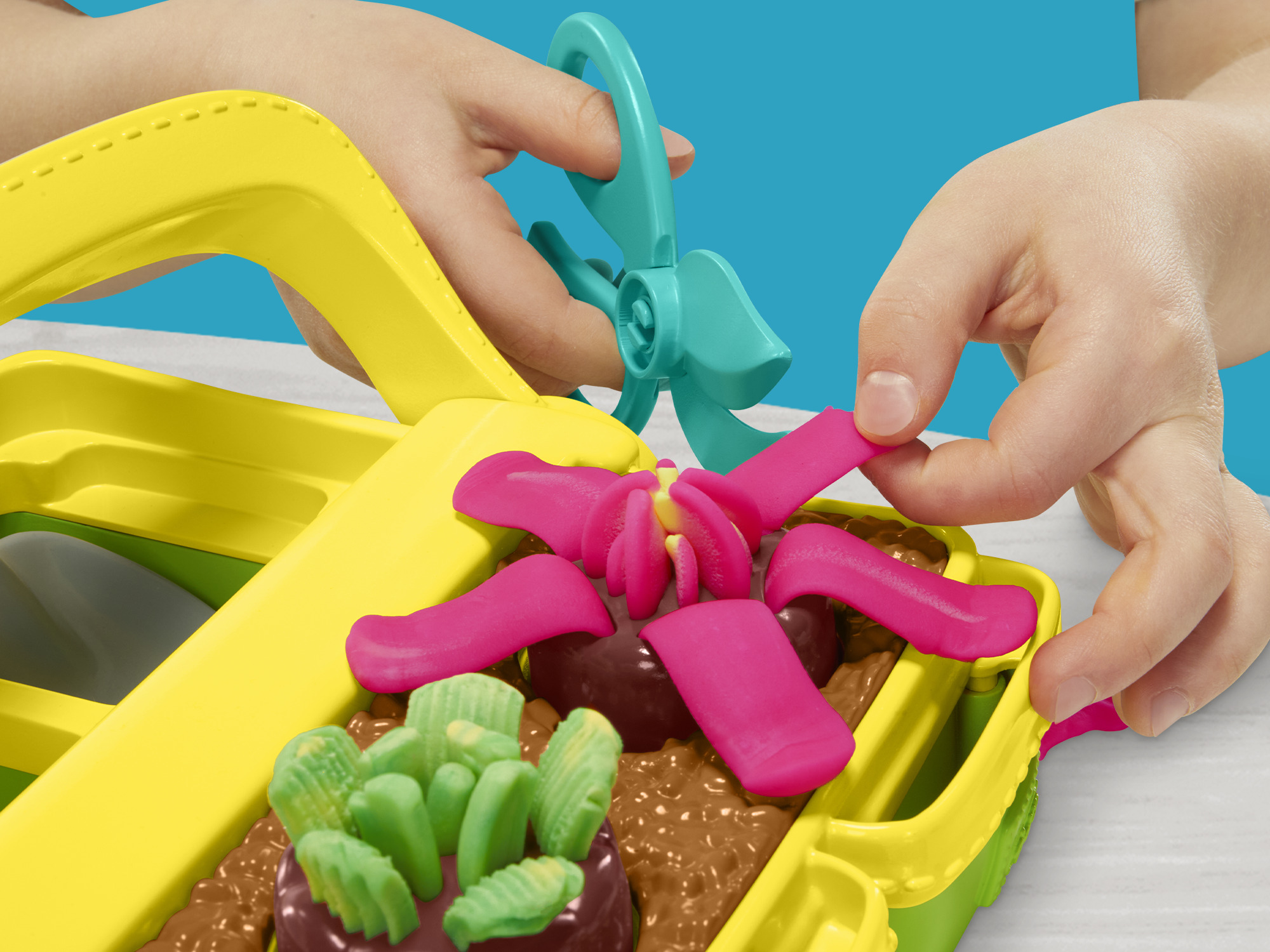 Масса для лепки Hasbro Набор Play-Doh Цветы - фото 2