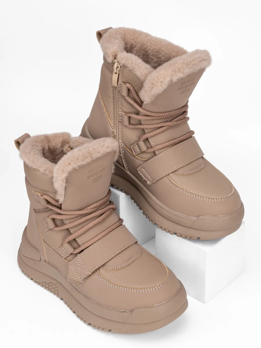 Ботинки KDX ZHNFW-09 beige - фото 12