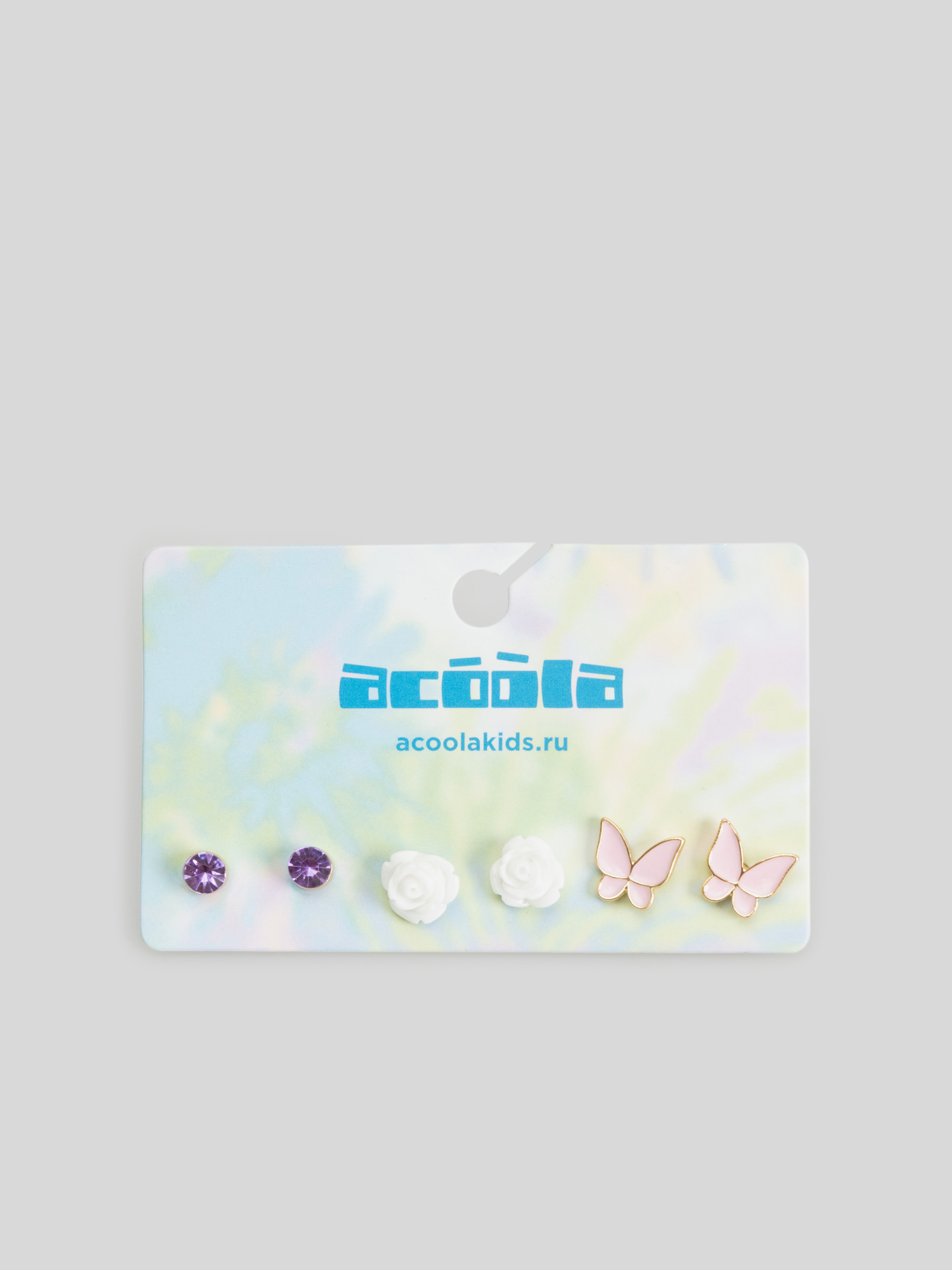 Серьги 3 пары Acoola - фото 1