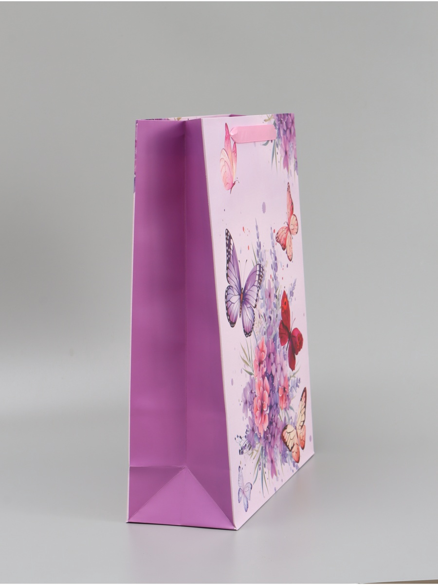 Пакет ламинированный UPAK LAND Пархающие бабочки 31 х 40 х 115 см - фото 3