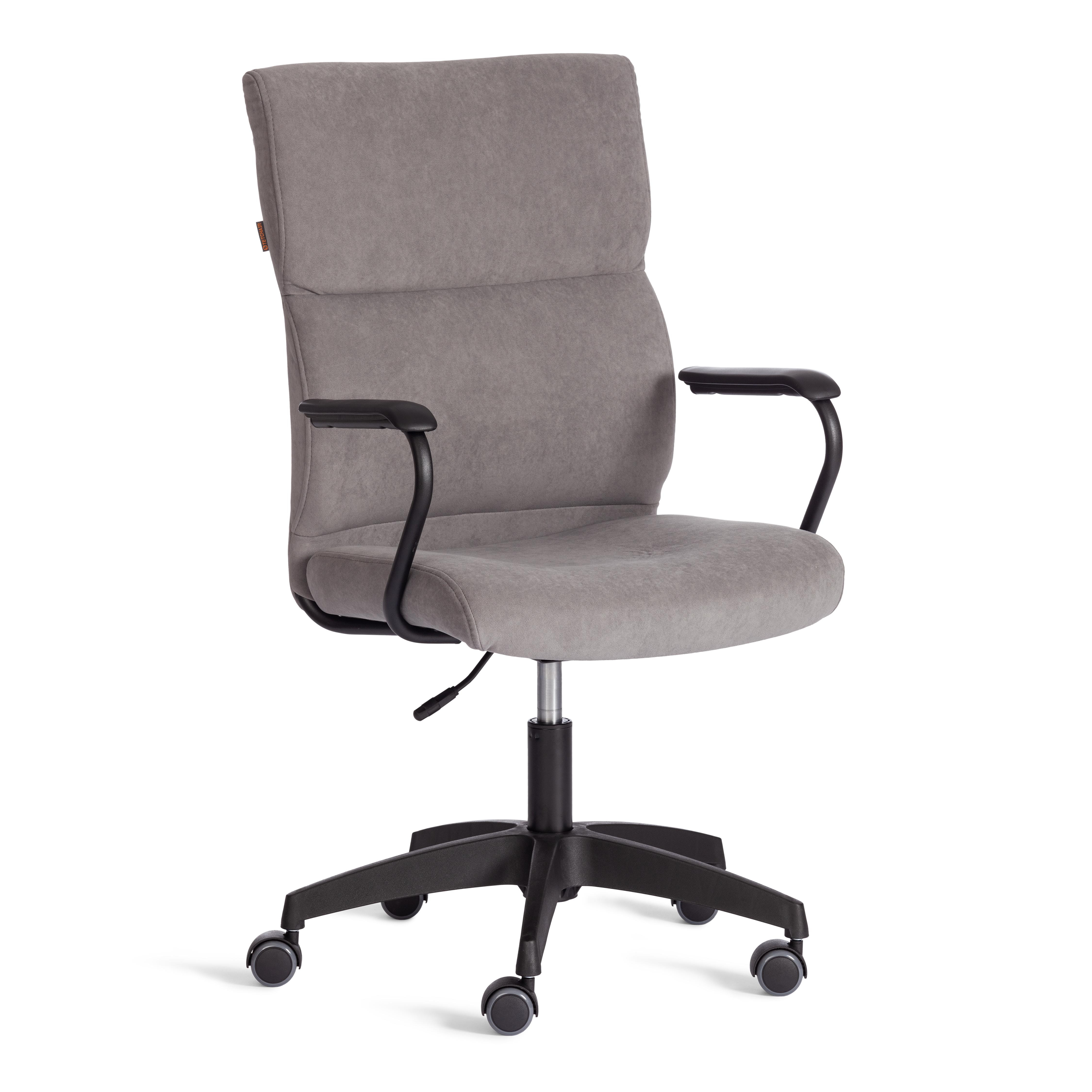 Компьютерное кресло TETCHAIR флок серый - фото 1