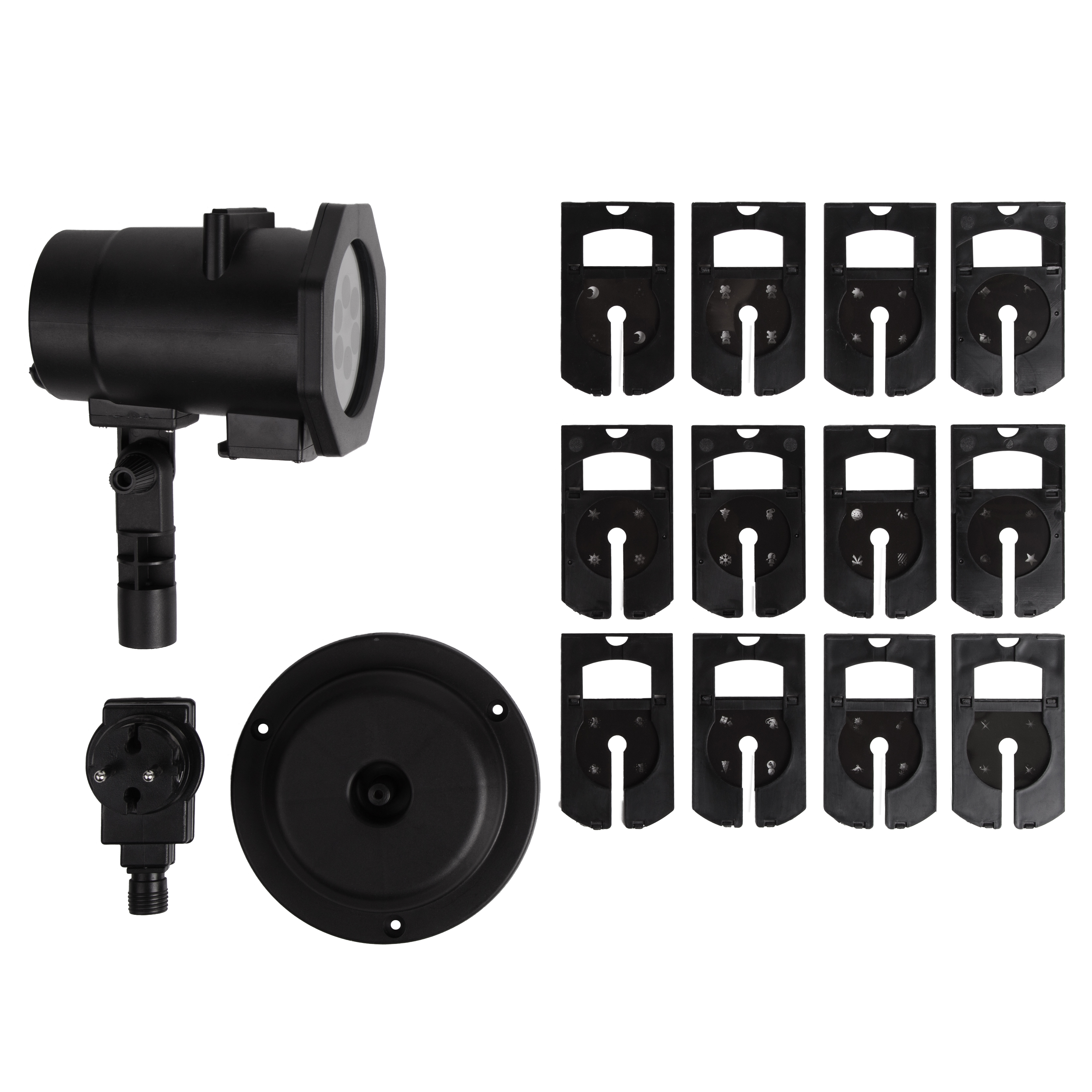 Проектор NEON-NIGHT светодиодный разноцветный с 12 сменными слайдами + трансформатор - фото 15