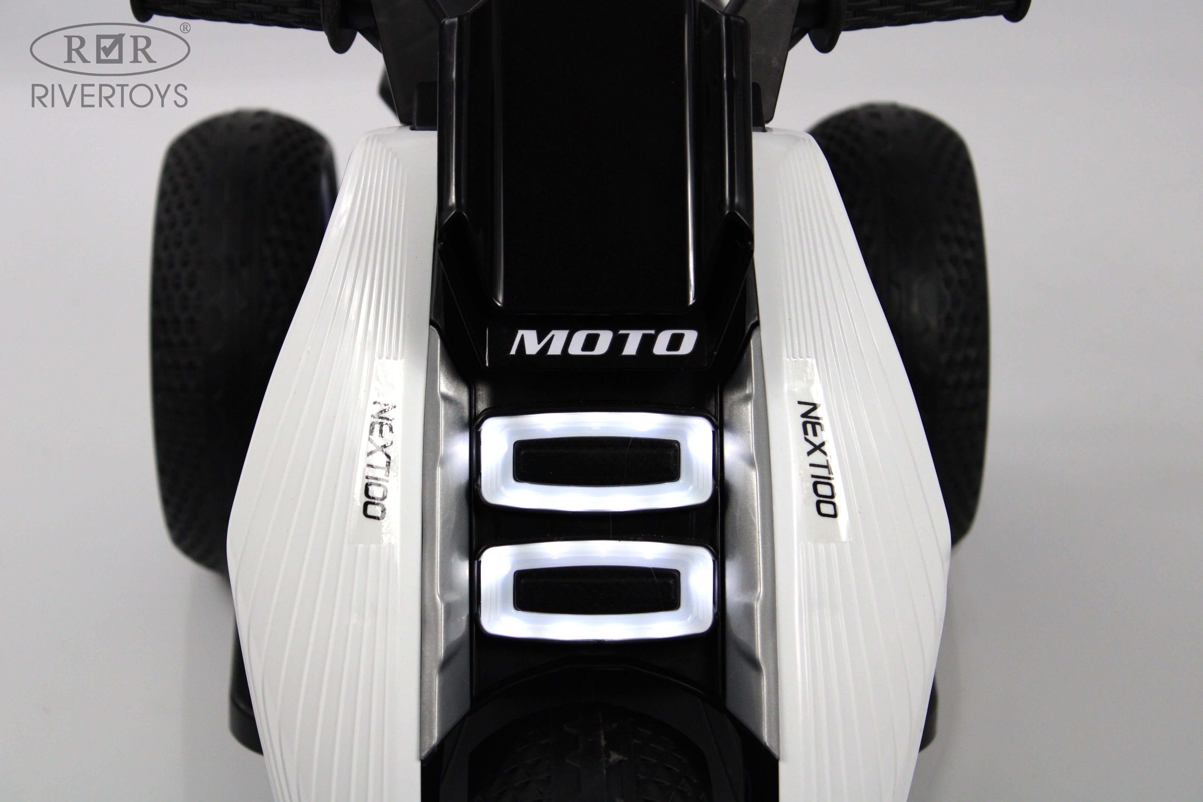 Электромобиль RIVERTOYS K333PX-WHITE - фото 7