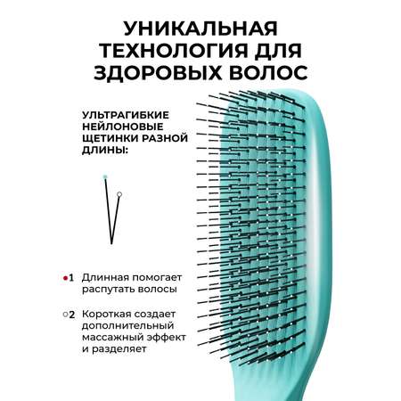 Массажная расческа I LOVE MY HAIR