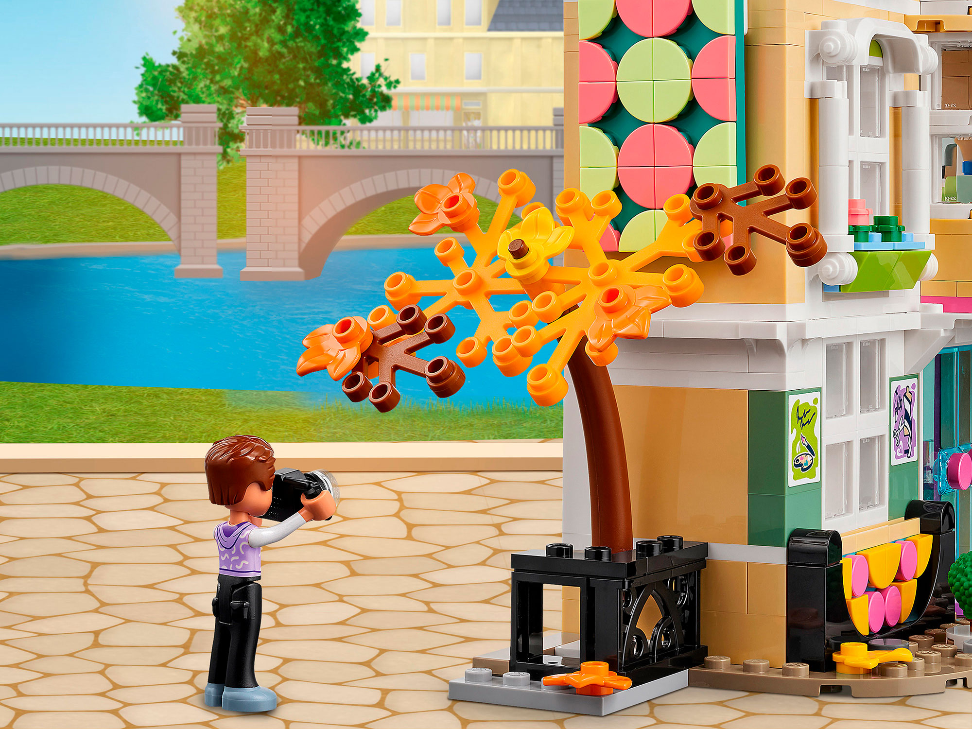 Конструктор LEGO Friends Художественная школа Эммы блочный - фото 21