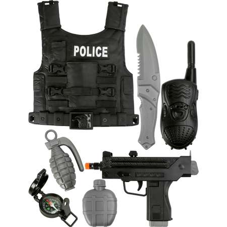 Игрушка Рыжий кот Полицейский 7 предм.