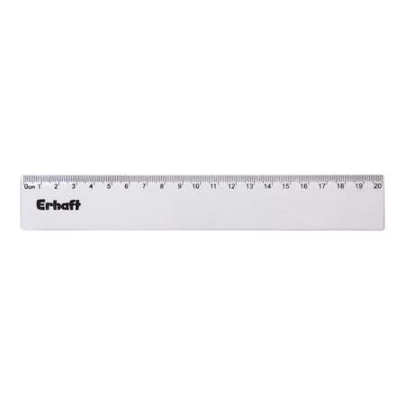 Линейка Erhaft пластик