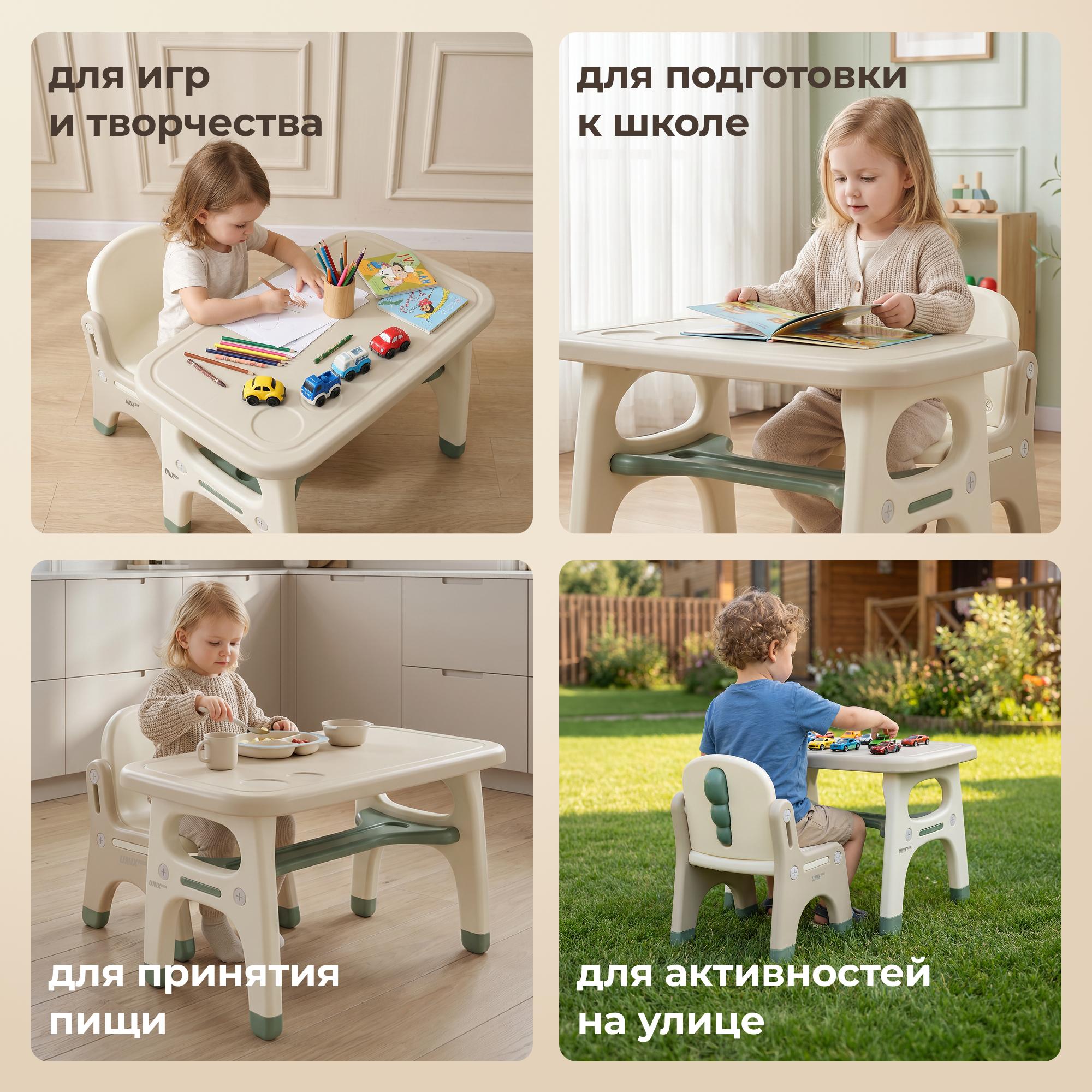 Комплект мебели UNIX Kids Дино/Dino (стол, стул) - фото 9