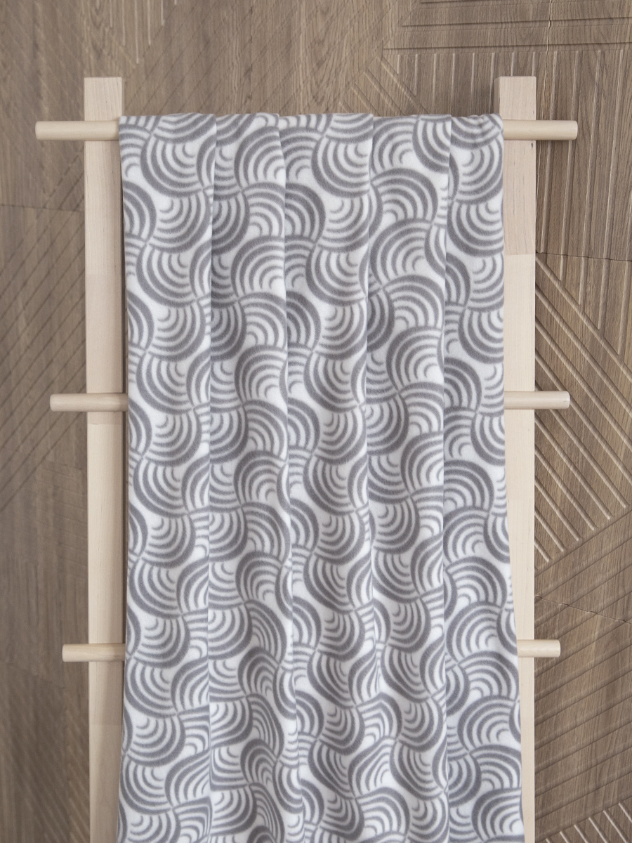 Плед Baby Nice Ракушки 100 x 118 см флис - фото 1