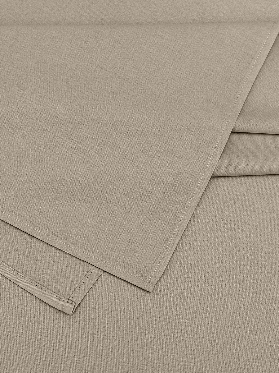 Простыня BRAVO поплин кофе 240 x 215 см 1 шт. - фото 2