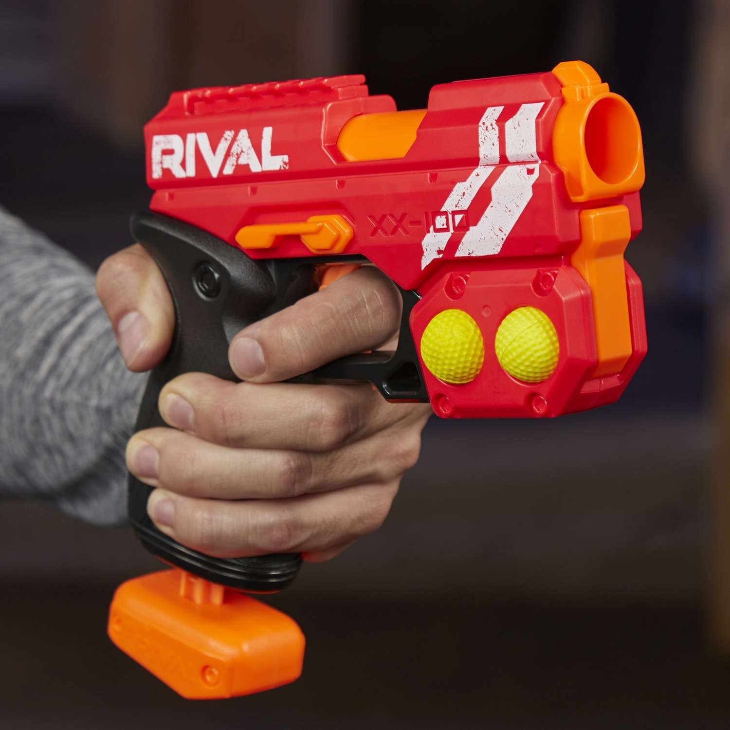Бластер Nerf Rival Нокаут Красный - фото 7