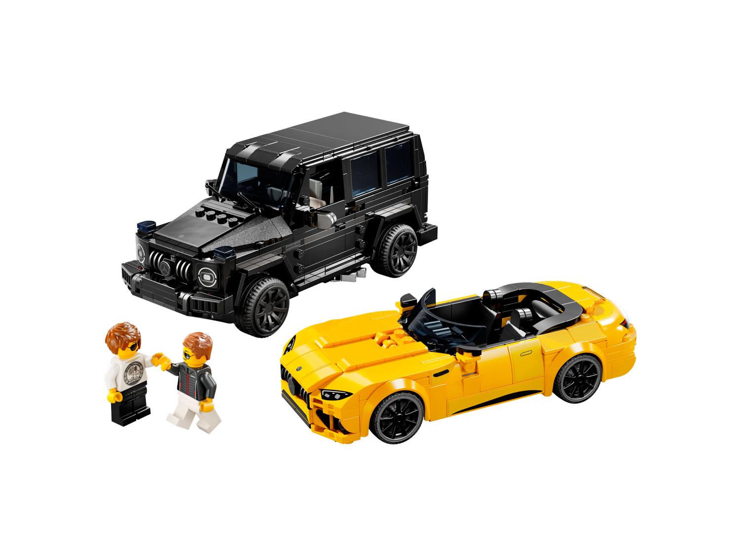 Конструктор LEGO Speed Champions Mercedes-AMG G 63 и SL 63 808 дет. - фото 2