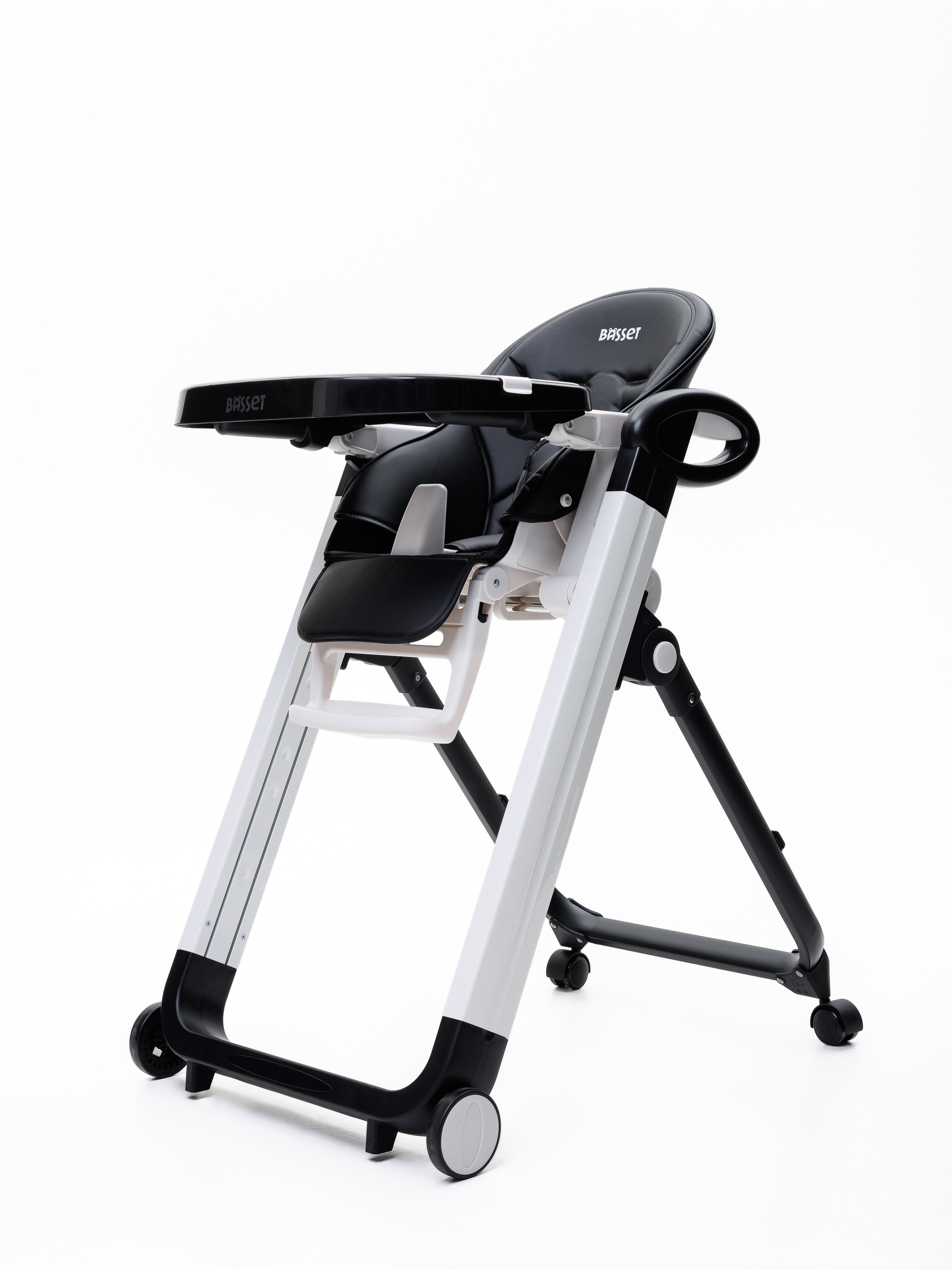 Стульчик для кормления BASSET B2 черный - фото 15