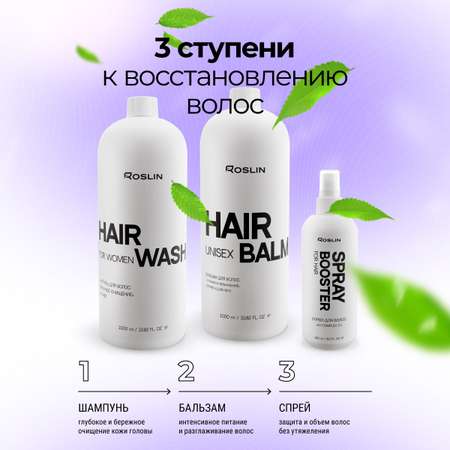 Набор средств Roslin 3 в 1 Для нее 2250 мл