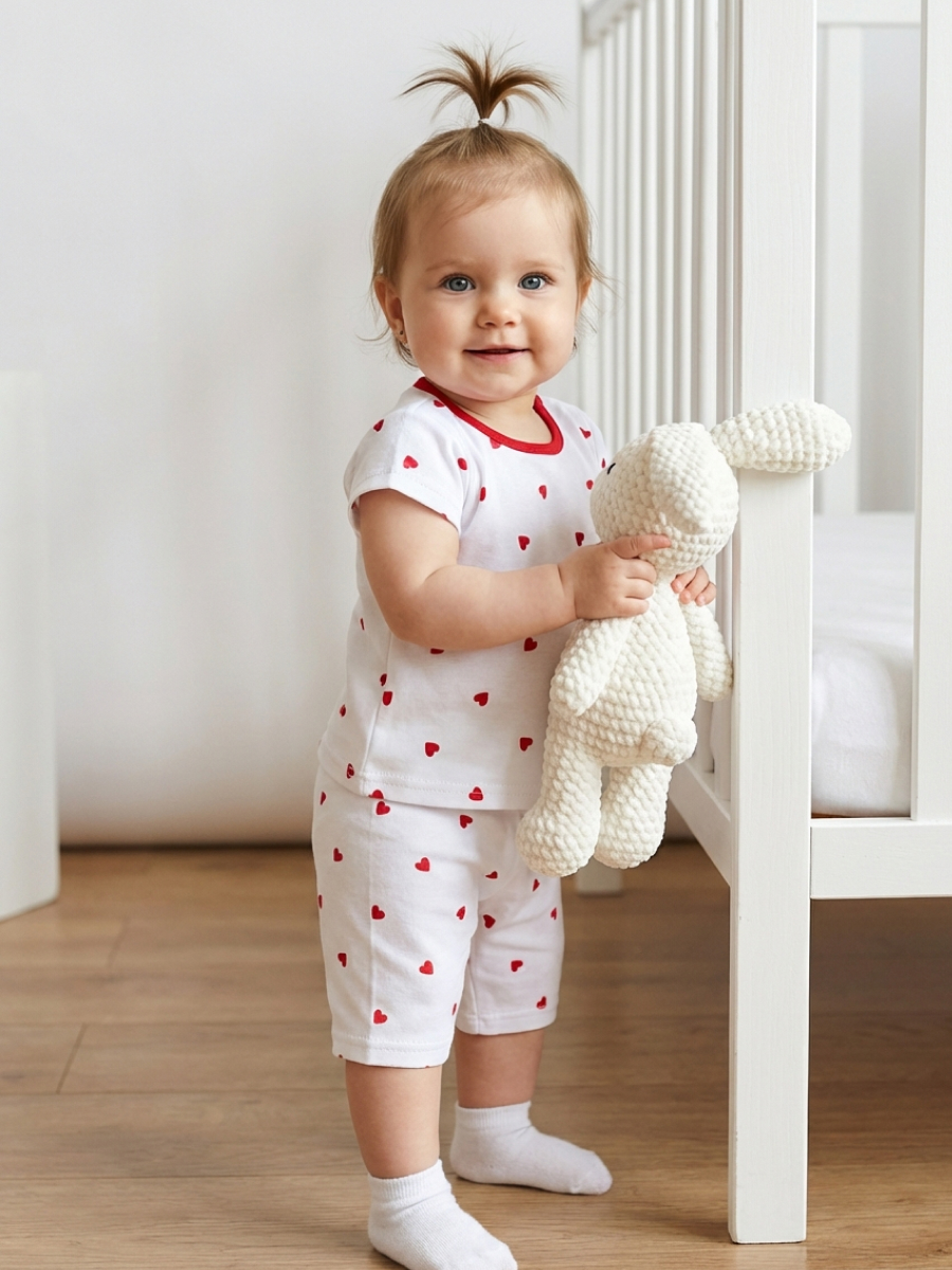 Изображение товара Комплект нательный для малышей Эскимо 80, хлопок, универсальный размер