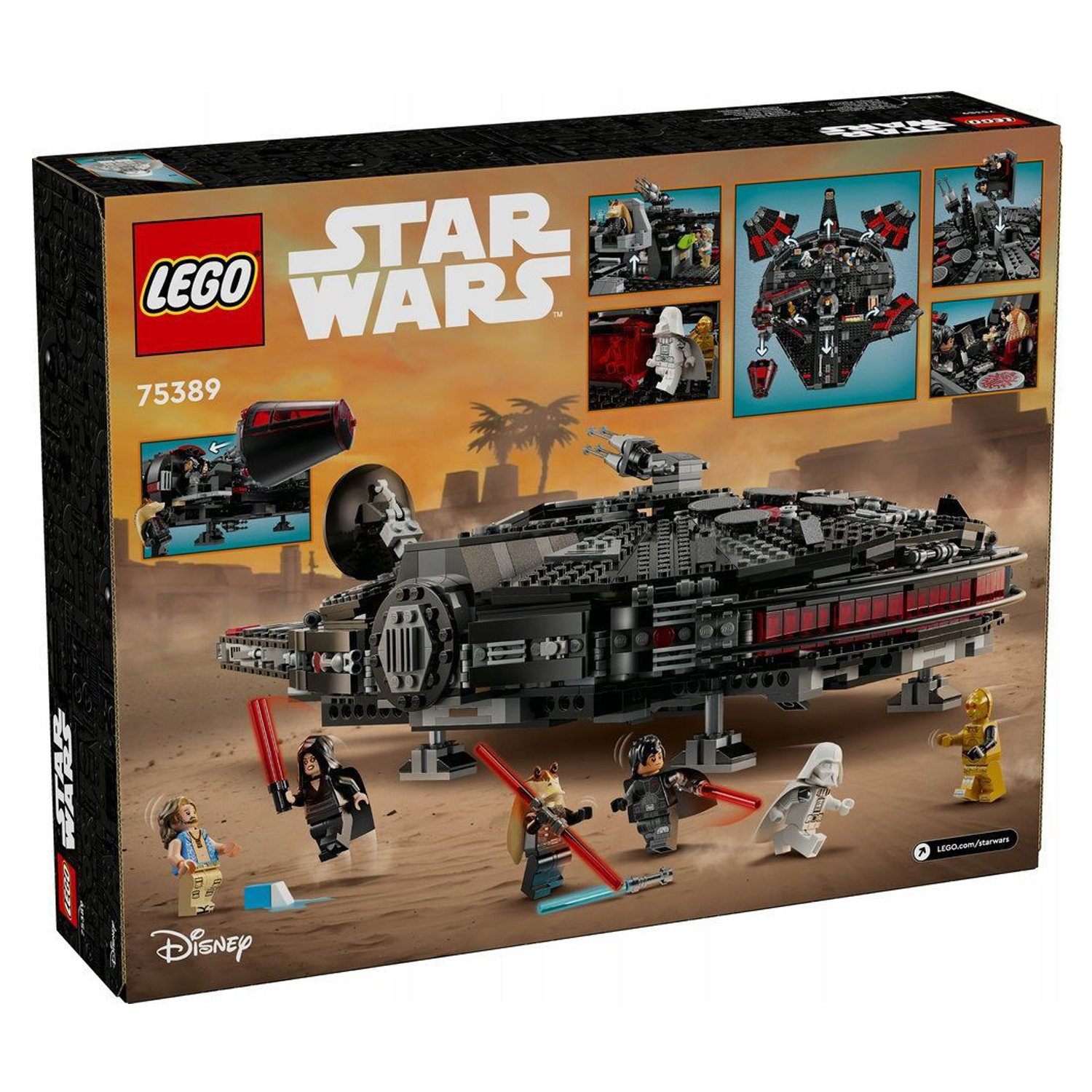 Конструктор LEGO Star Wars Тёмный Сокол 1579 дет. - фото 11