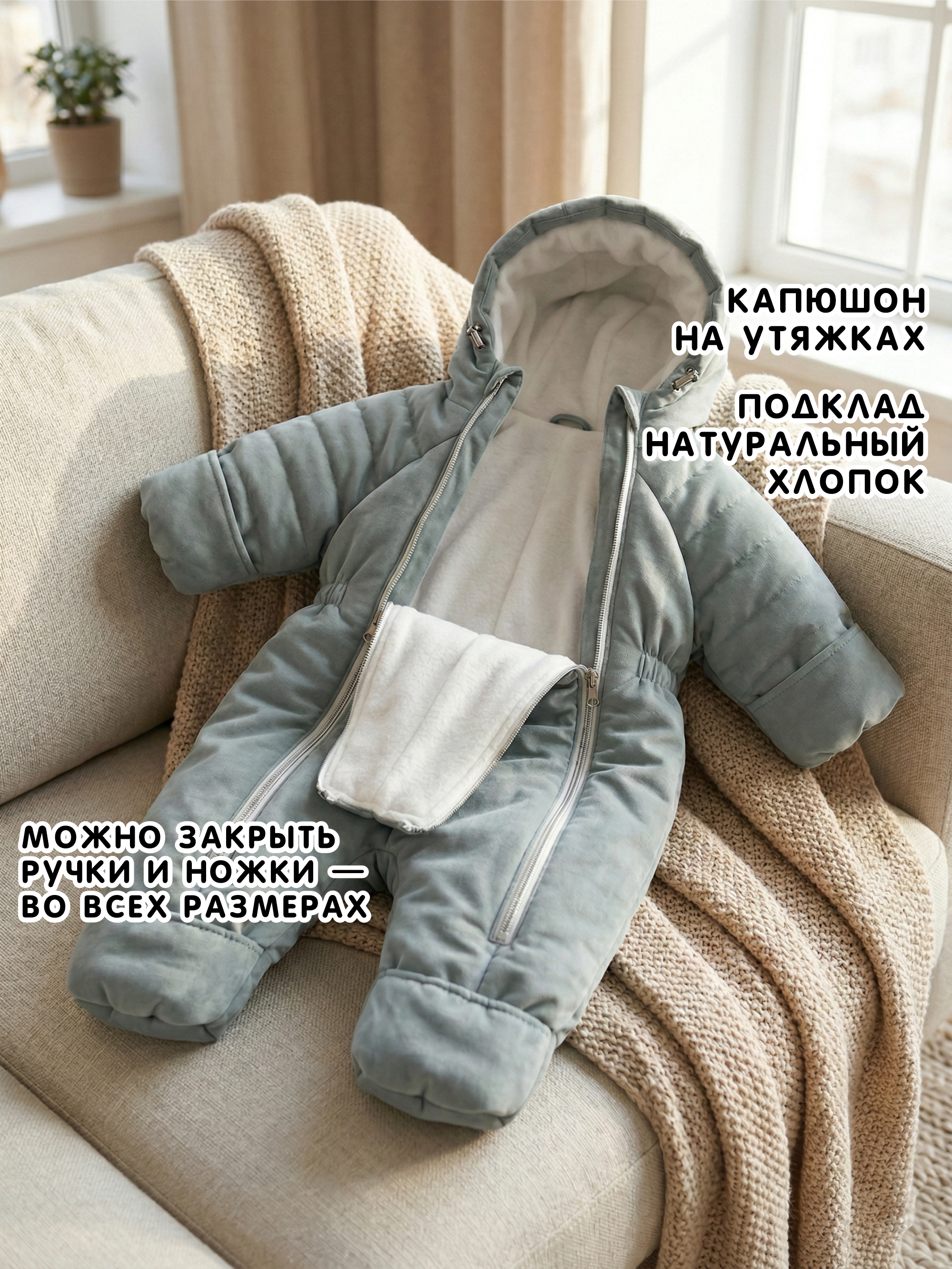 Комбинезон СОННЫЙ ГНОМИК 2315/11 - фото 5