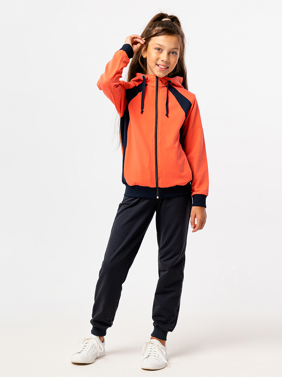 Спортивный костюм RODOS М-258/графит_коралловый - фото 1