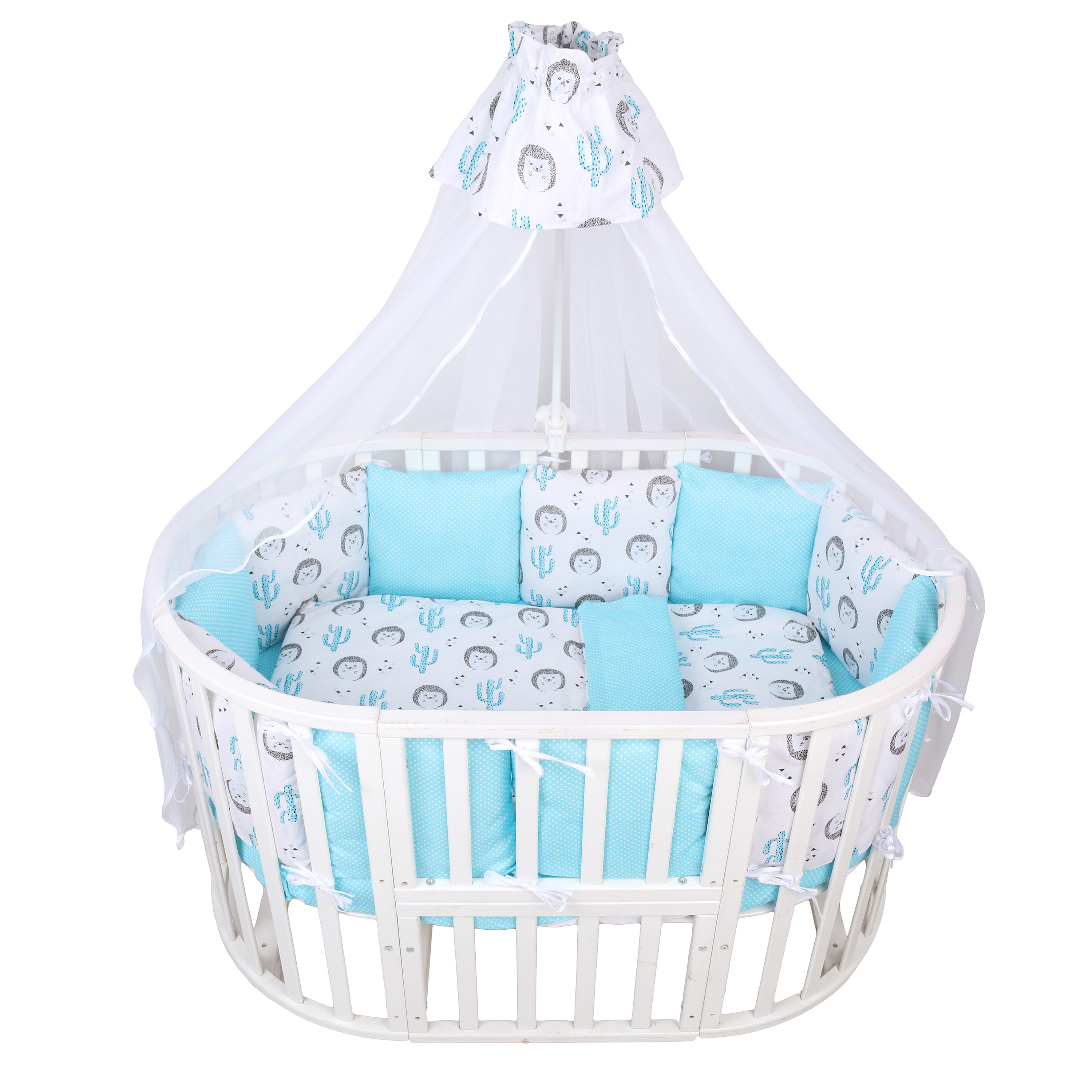 Комплект постельного белья Amarobaby Ежики 3 предм. - фото 13