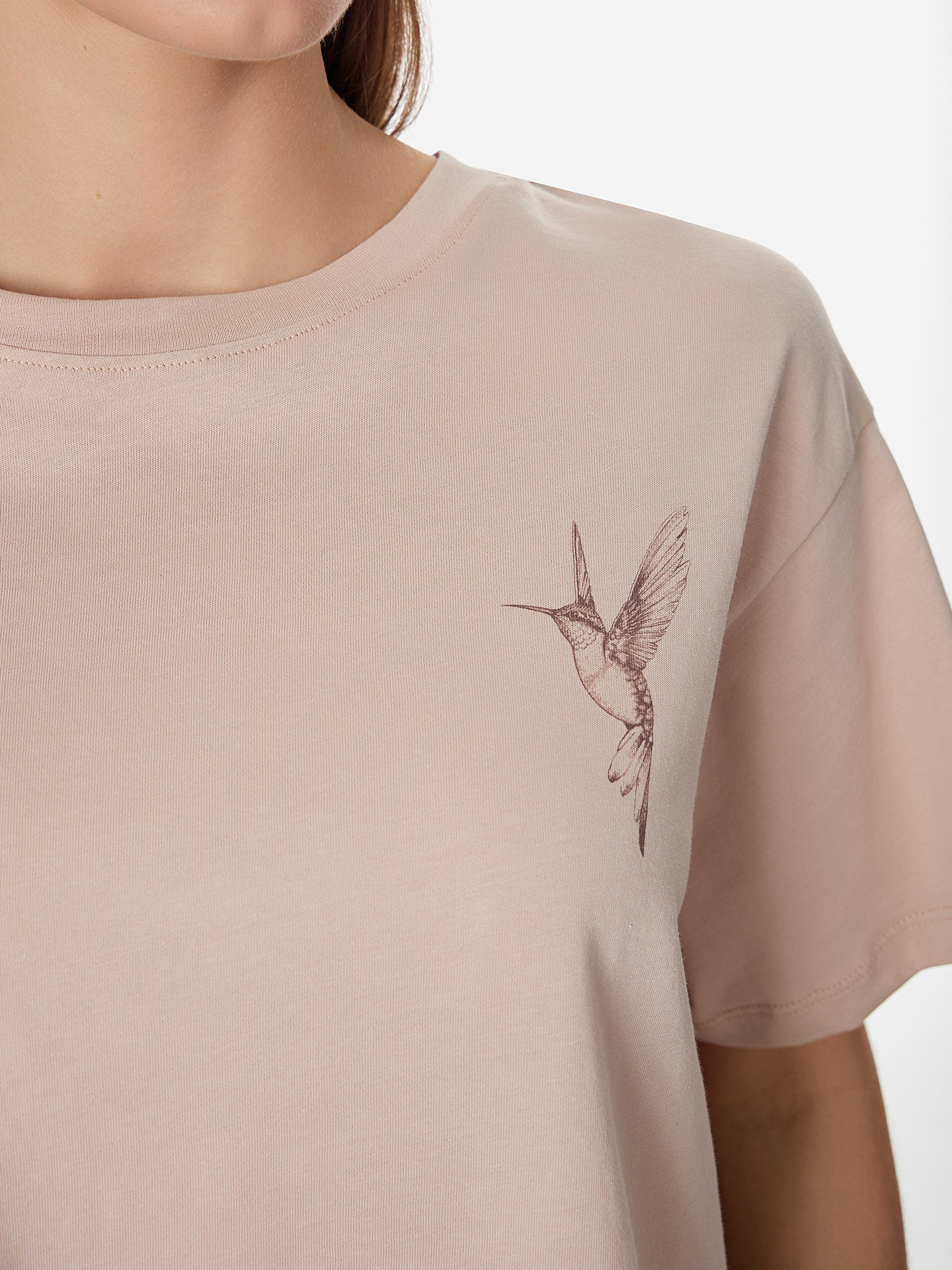 Пижама Mark Formelle (Марк Формэль) 592600/холодный бежевый +цветы на коричневом - фото 5