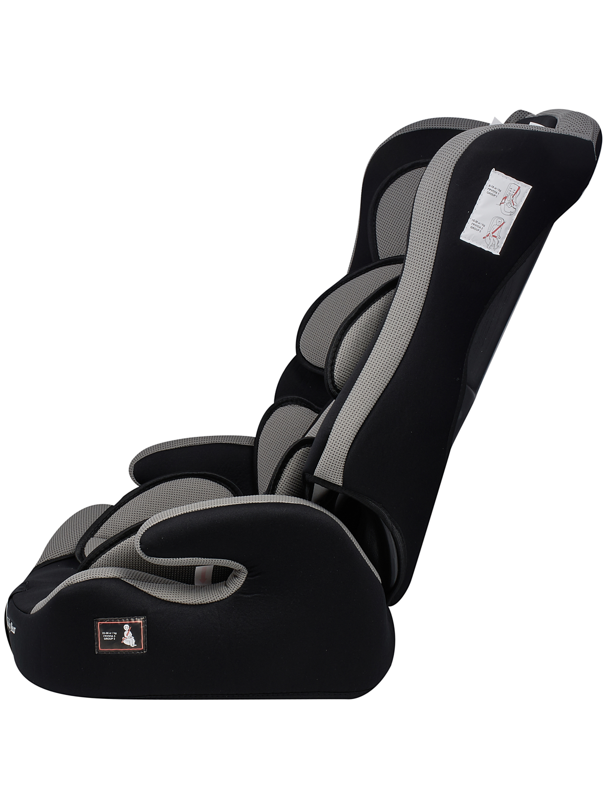 Автокресло Teddy Bear 513R/04 grey dot-black 1/2/3 (9-36 кг) серый - фото 4